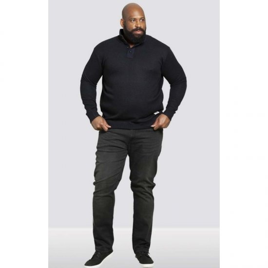 D555 Zane Sweater Navy - Herren-sweater und -hoodies - Herren-Sweater und -Hoodies in großen Größen