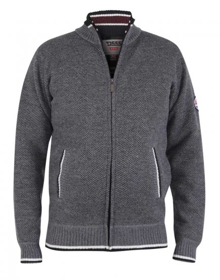 D555 Blyford Jumper With Bonded Fleece Lining And Pocket - Herren-sweater und -hoodies - Herren-Sweater und -Hoodies in großen Größen