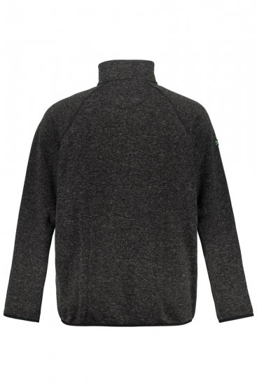 Jay-Pi 802394 Strickfleecejacke Schwarz TALL - TALL jacken - TALL Jacken für große Herren