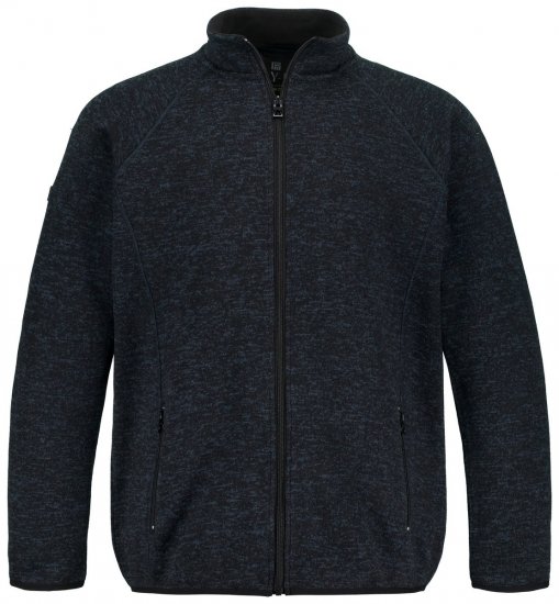 Jay-Pi 802394 Strickfleecejacke Dunkelblau TALL - TALL jacken - TALL Jacken für große Herren