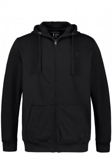 JP1880 802934 Jogginganzug mit Kapuzenjacke und Hose Schwarz - Trainingsanzüge - Trainingsanzüge/Jogginganzüge herren große größen