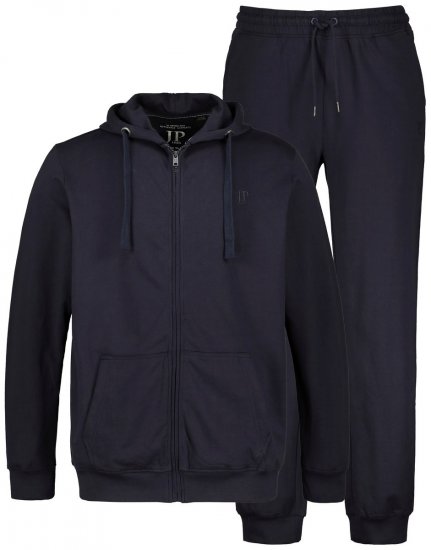 JP1880 802934 Jogginganzug mit Kapuzenjacke und Hose Dunkelblau TALL - TALL trainingsanzüge - 