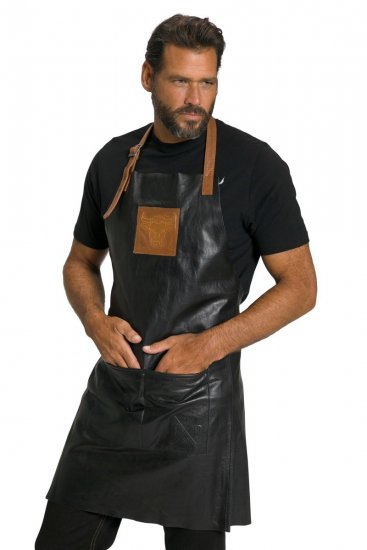 JP1880 803288 Lederschürze Schwarz - Schürzen - 