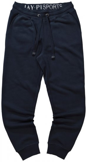 Jay-Pi 804175 Jogginghose in schmaler Passform mit Seitentaschen Dunkelblau - Jogginghosen für herren - Jogginghosen für Herren in großen Größen
