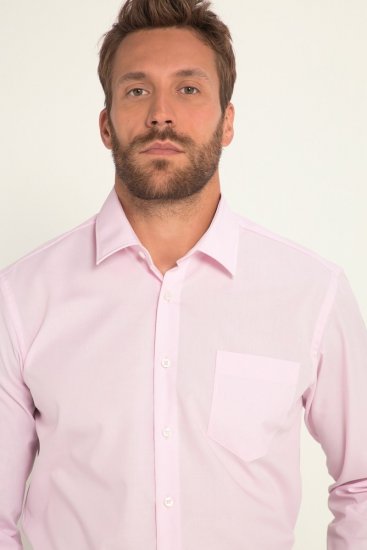 JP1880 Shirt Business Long Sleeve Pink - Herrenhemden - Herrenhemden in großen Größen