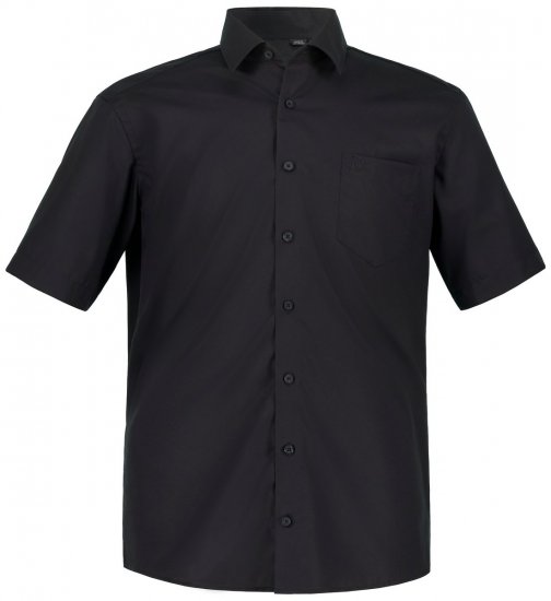 JP1880 804891 Kurzarmhemd Schwarz TALL - TALL hemden - TALL Hemden mit Extralänge