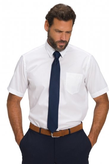 JP1880 804891 Kurzarmhemd Weiß TALL - TALL hemden - TALL Hemden mit Extralänge
