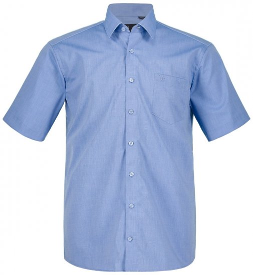 JP1880 804891 Kurzarmhemd Hellblau TALL - TALL hemden - TALL Hemden mit Extralänge
