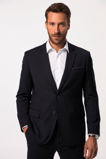JP1880 Kapros Flexnamic Sakko Dunkelblau - Herrenanzüge und -blazer - Herrenanzüge und -blazer in großen Größen