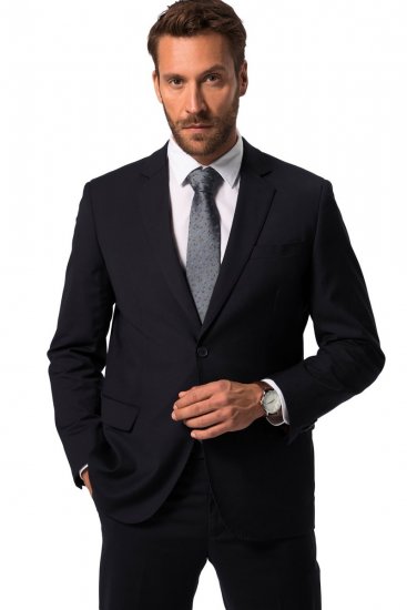 JP1880 Kapros Flexnamic Sakko Dunkelblau - Herrenanzüge und -blazer - Herrenanzüge und -blazer in großen Größen