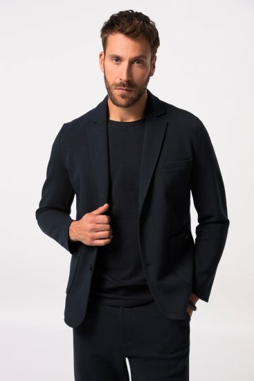JP1880 New York Flexnamic Jerseysakko Dunkelblau - Herrenanzüge und -blazer - Herrenanzüge und -blazer in großen Größen