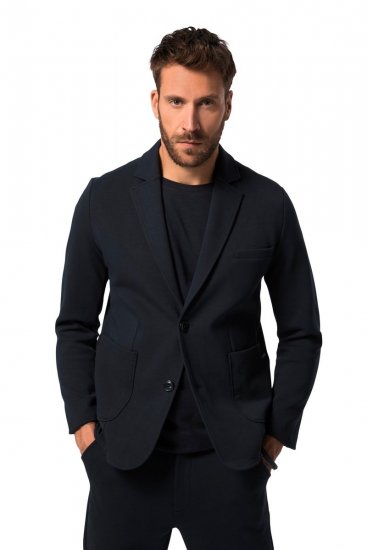 JP1880 New York Flexnamic Jerseysakko Dunkelblau - Herrenanzüge und -blazer - Herrenanzüge und -blazer in großen Größen