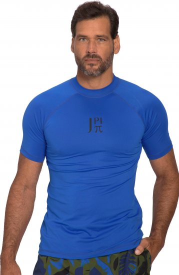 JP1880 Jay-Pi Short Sleeve Swim Shirt Blue - Herrenunterwäsche & bademode - Herrenunterwäsche & Bademode in großen Größen