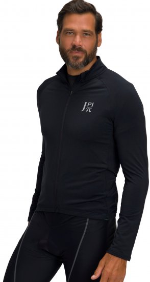 JP1880 Jay-Pi Long Sleeve Cycling Jacket Black - Sportbekleidung & outdoor - Sportbekleidung in große größen für herren