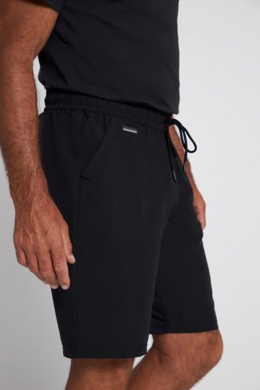 JP1880 QuickDry Tennis Shorts Black - Sportbekleidung & outdoor - Sportbekleidung in große größen für herren