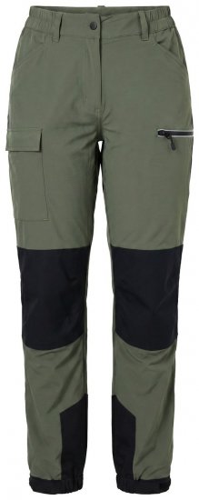 Ulla Popken 807803 HYPRAR Wanderhose mit Reflektoren Oliv - Outdoor - 