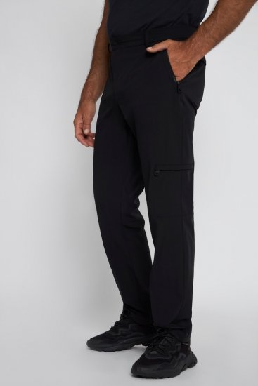 JP1880 Jay-Pi Flexnamic QuickDry Trekking Pants Black - Sportbekleidung & outdoor - Sportbekleidung in große größen für herren