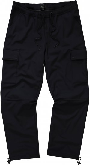 JP1880 Jay-Pi Softshell Pants Black - Sportbekleidung & outdoor - Sportbekleidung in große größen für herren