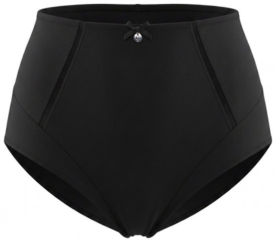Ulla Popken 809385 Shaping-Slip mit Spitze Schwarz - Shapewear - 