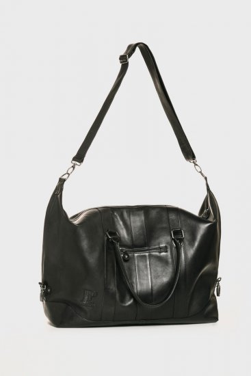 JP1880 810787 Reisetasche aus Lamm-Nappaleder Schwarz - Taschen - 