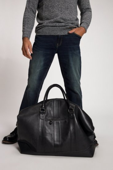 JP1880 810787 Reisetasche aus Lamm-Nappaleder Schwarz - Taschen - 