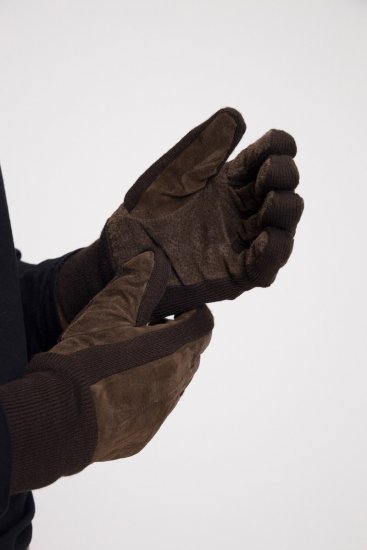 JP1880 811683 Lederhandschuhe Braun - Handschuhe - 