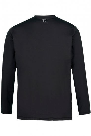 Jay-Pi 811837 Langarm Funktionsshirt Schwarz - Herrenunterwäsche & bademode - Herrenunterwäsche & Bademode in großen Größen