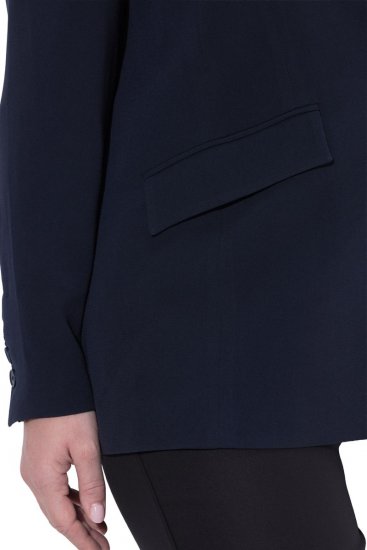Ulla Popken 811944 Klassischer Blazer Dunkelblau - Blazer - Blazer in großen Größen für Damen