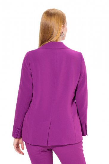 Ulla Popken 811944 Klassischer Blazer Pflaume - Blazer - Blazer in großen Größen für Damen