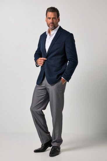 JP1880 815431 Sakko mit leichtem Halbfutter Dunkelblau - Herrenanzüge und -blazer - Herrenanzüge und -blazer in großen Größen