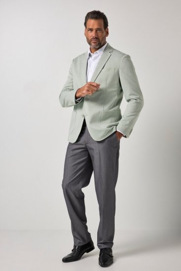 JP1880 815431 Sakko mit leichtem Halbfutter Salbeigrün - Herrenanzüge und -blazer - Herrenanzüge und -blazer in großen Größen