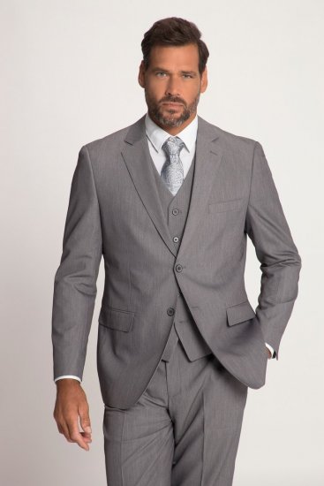 JP1880 Keos Flexnamic Sakko Stahlgrau - Herrenanzüge und -blazer - Herrenanzüge und -blazer in großen Größen