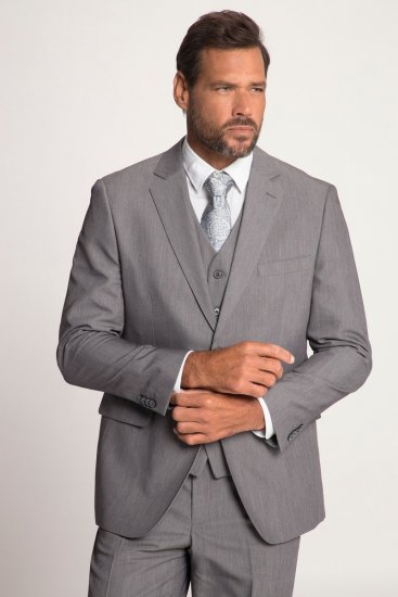 JP1880 Keos Flexnamic Sakko Stahlgrau - Herrenanzüge und -blazer - Herrenanzüge und -blazer in großen Größen