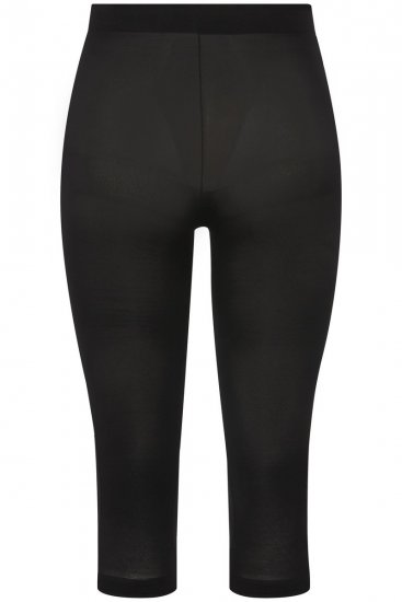 Ulla Popken 815580 3/4-Strumpfleggings mit Oberschenkelschutz 80 den Schwarz - Strumpfhosen & Socken - 