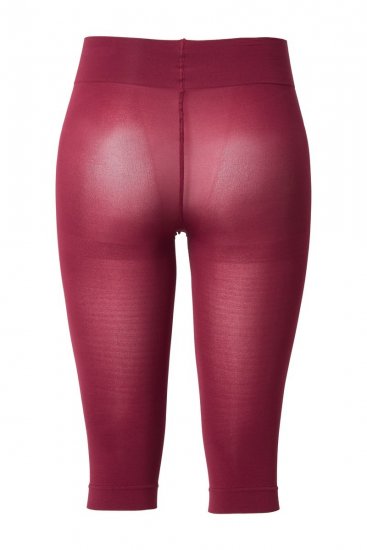 Ulla Popken 815580 3/4-Strumpfleggings mit Oberschenkelschutz 80 den Rot - Strumpfhosen & Socken - 