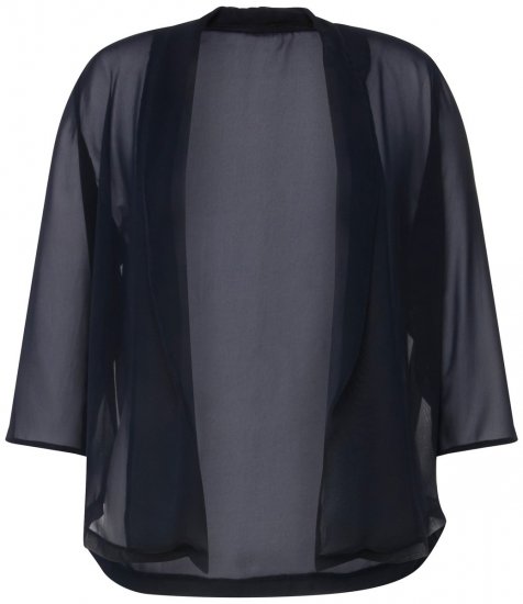 Ulla Popken 817211 Jacke Dunkelblau - Jacken - Damenjacken in großen Größen