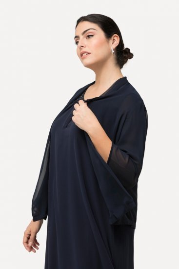 Ulla Popken 817211 Jacke Dunkelblau - Jacken - Damenjacken in großen Größen
