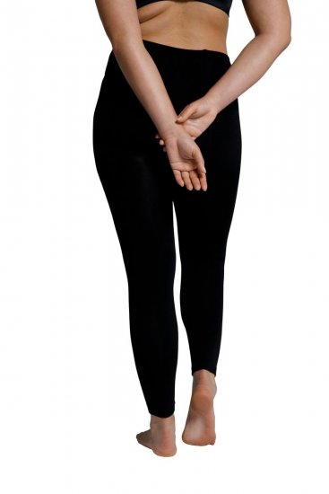 Ulla Popken 819652 Wärmende Strumpfleggings Schwarz - Strumpfhosen & Socken - 