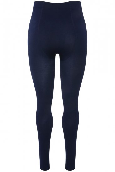 Ulla Popken 819652 Wärmende Strumpfleggings Dunkelblau - Strumpfhosen & Socken - 