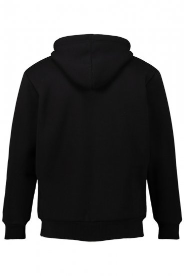 JP1880 820464 Kapuzenjacke mit Teddyfutter Schwarz TALL - TALL sweatshirts - TALL Sweatshirts für große Männer