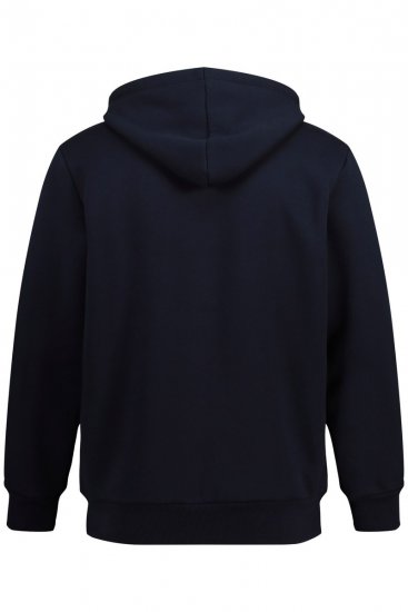 JP1880 820464 Kapuzenjacke mit Teddyfutter Dunkelblau - Herren-sweater und -hoodies - Herren-Sweater und -Hoodies in großen Größen