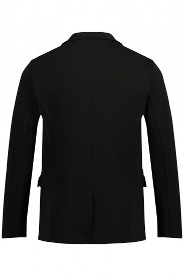 JP1880 New York Flexnamic Jerseysakko mit Pattentaschen Schwarz - Herrenanzüge und -blazer - Herrenanzüge und -blazer in großen Größen