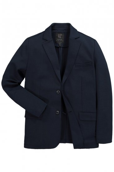 JP1880 New York Flexnamic Jerseysakko mit Pattentaschen Dunkelblau - Herrenanzüge und -blazer - Herrenanzüge und -blazer in großen Größen