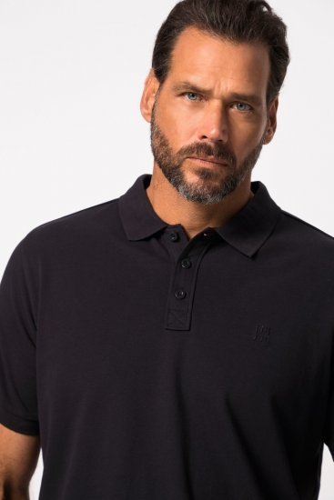 JP1880 Jay-Pi Flexnamic Pique Golf Polo Shirt Dark Navy - Sportbekleidung & outdoor - Sportbekleidung in große größen für herren