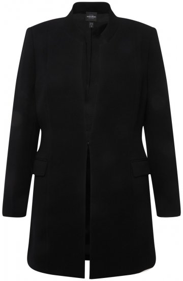 Ulla Popken 823318 Blazer mit Stehkragen Schwarz - Blazer - Blazer in großen Größen für Damen