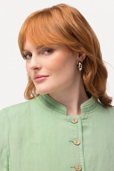 Ulla Popken 823539 Jacke Oliv - Jacken - Damenjacken in großen Größen