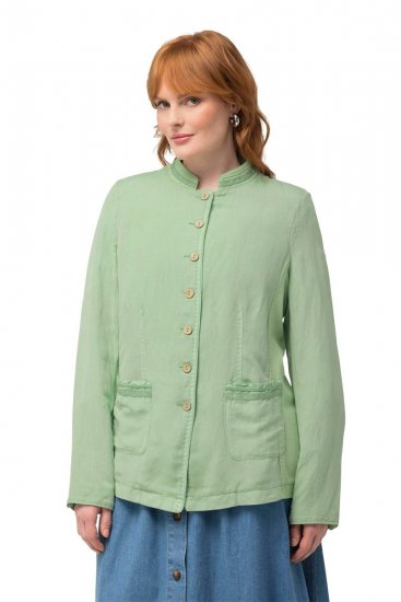 Ulla Popken 823539 Jacke Oliv - Jacken - Damenjacken in großen Größen