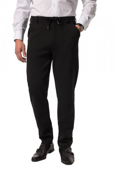 JP1880 New York Flexnamic Jerseyhose mit elastischem Bund Schwarz - Herrenanzüge und -blazer - Herrenanzüge und -blazer in großen Größen