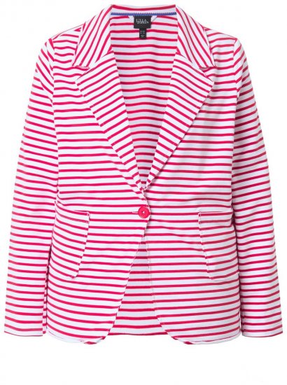 Ulla Popken 824355 Jerseyblazer Koralle - Blazer - Blazer in großen Größen für Damen