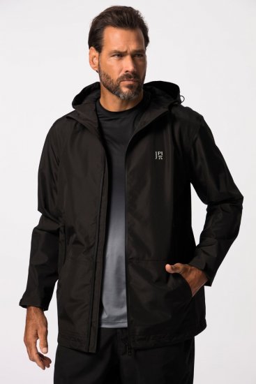 Jay-Pi 825611 Regenjacke mit getapten Nähten Schwarz - Herren jacken - Herren Jacken in großen Größen